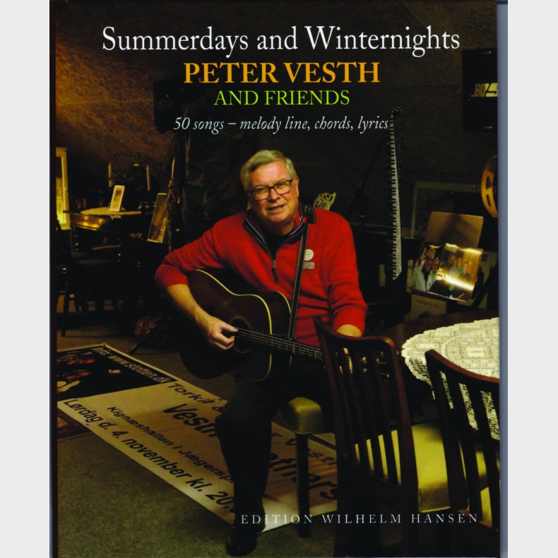 Peter Vesth Summerdays and Winthernights Sangbog + CD